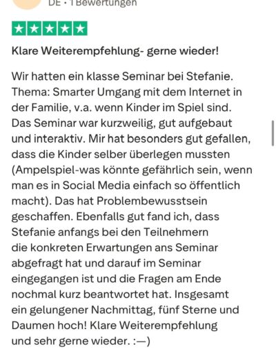 Feedback Medienworkshop